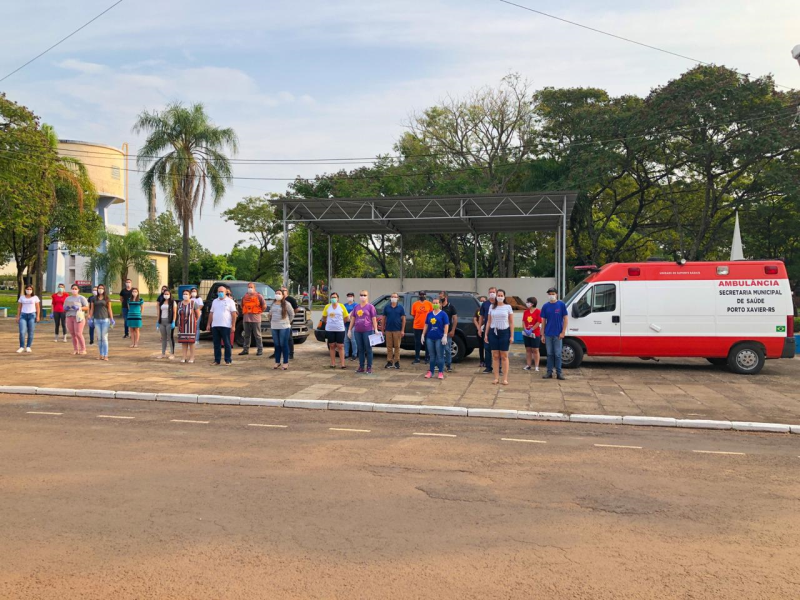 PORTO XAVIER RECEBE GRUPO FORÇA TAREFA SERRA GAÚCHA